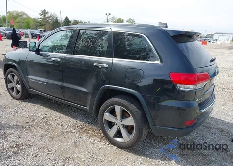 2015 Jeep Grand Cherokee Limited z USA, uszkodzony, nr VIN 1C4RJFBGXFC627345